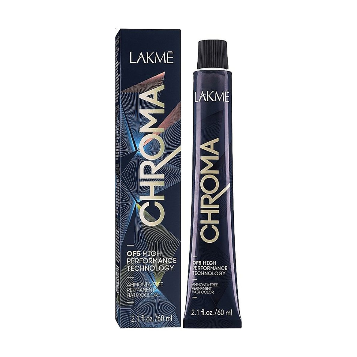 Напівперманентна фарба для волосся Lakme Chroma Permanent Hair Color 5/50 Махагоновий світло-коричневий, 60 мл